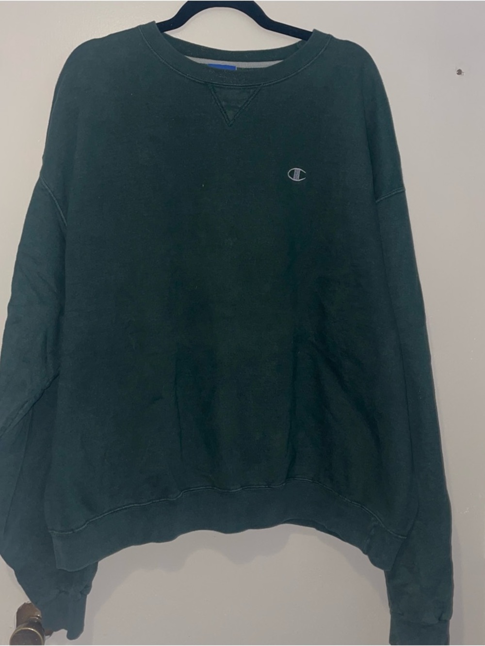 Champion Classic Crewneck Sweatshirt - Dark Green